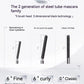 Judydoll Steel Mascara Lengthening Curling Thick Longlasting Waterproof Sweatproof Silk Fiber Eyelash Extensions