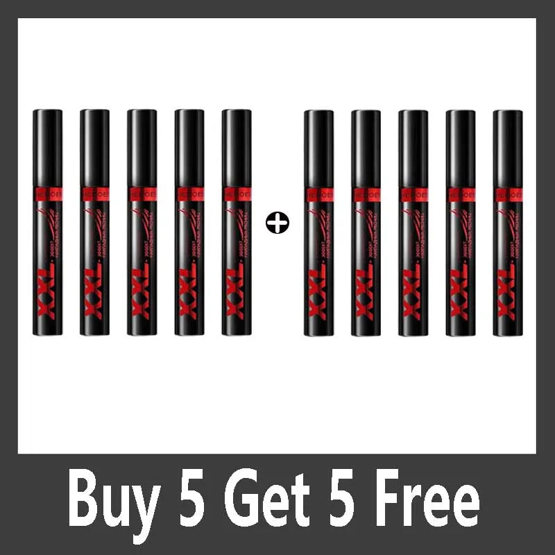 3D Mascara Waterproof Extra Volume Long -lasting Hyper-Curl Lengthening Eyelash Non-smudging Eyelashes Black Mascara Makeup
