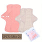 5pcs Reusable Cotton Mesh Sanitary Pads Washable Breathable Comfortable Underwear Panty Liners Sanitary Towels for Summer