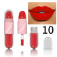 Lipstick Lip Gloss 2-in-1 Matte Lip Color Velvet Lip Glaze Waterproof Long Lasting Non-marking Natural Lip Tint Blam Cosmetic