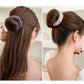Korean Fashion Crystal Pearl Updo Hair Clips Elegant Braid Hair Barrettes Headwear Girls Women Hair Accessories