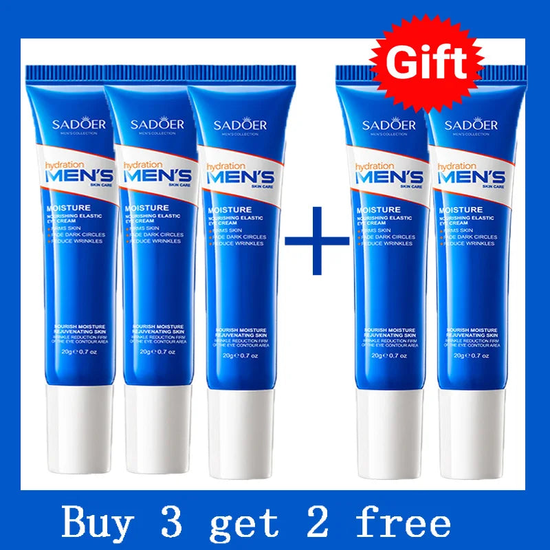 Retinol Eye Bag Removal Cream For Men Anti-Wrinkle Firming Skin Fades Fine Lines Anti Dark Circle Puffiness Brightening Eye Care