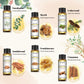 EUQEE 6 Bottles Woody Series Essential Oils Set For Aromatherapy-Eucalyptus Cedarwood Sandalwood Frankincense Cinnamon Myrrh