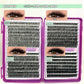 40D-150D Lashes Cluster DIY Lash Extension Mixed Tray Clusters Eyelashes Fluffy Volume Individual Lashes Cat Eye Lash Extension