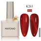 MAYCHAO 10ml Cat Magnetic Gel Nail Polish Cat Eye Glitter Effect Semi Permanent Soak Off UV Gel Varnish Manicure For Nail Art