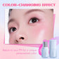 Color Changing Blush Stick, Heat-Activated Jelly Touch that Melts Smoothly, Creates Fresh Dewy Glow with Hydrating Cream Texture