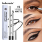 Lakerain Longwear Eyeliner 24h Long-lasting Wear Waterproof Smudge-proof Smooth Precise Application Smokey Eyeliner 12 Color