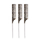1/2/3pcs Leopard Pattern Rat Tail Hair Comb Metal Pointed Tail Fine Tooth Comb Professional Hair Styling Sectioning Tool Salon