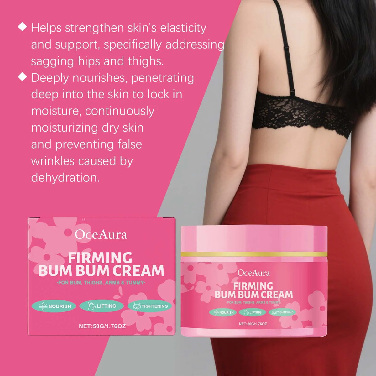 Buttock Enlargement Cream Improve Sagging Lifting Shaping Plumping Tightening Smoothing Moisturizing Sexy Body Hip Enhance Cream