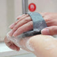 Bath Soft Silicone Back Brush Bath Shower Sponge Scrubbing Brush with Handle Exfoliating Scrub Skin Massager Exfoliating Brushes
