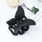 Frosted Butterfly Hair Clip Women Korean Simple Solid Color Fashion Exquisite Shark Clip for Girls Hair Style Accessories
