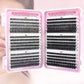 Thick & Fluffy DIY Cluster Lashes 30D/100D Mixed Density Mixed Length Individual Eyelash Extension
