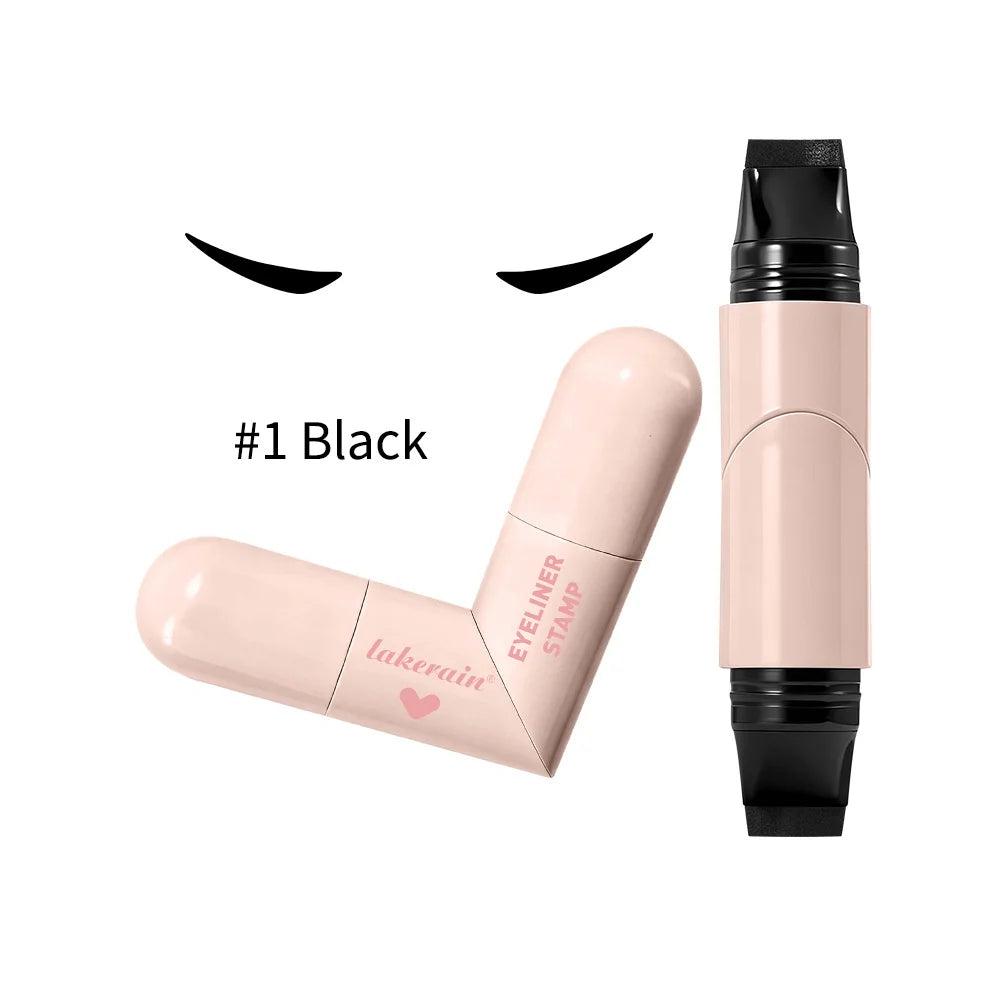 Waterproof Super Quick Eyeliner Fast Drying Liquid Eyeliner Smooth Easy Coloring Long Lasting Eye Liner Stamp Natural Eye Makeup