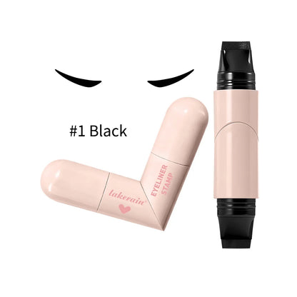 Waterproof Super Quick Eyeliner Fast Drying Liquid Eyeliner Smooth Easy Coloring Long Lasting Eye Liner Stamp Natural Eye Makeup