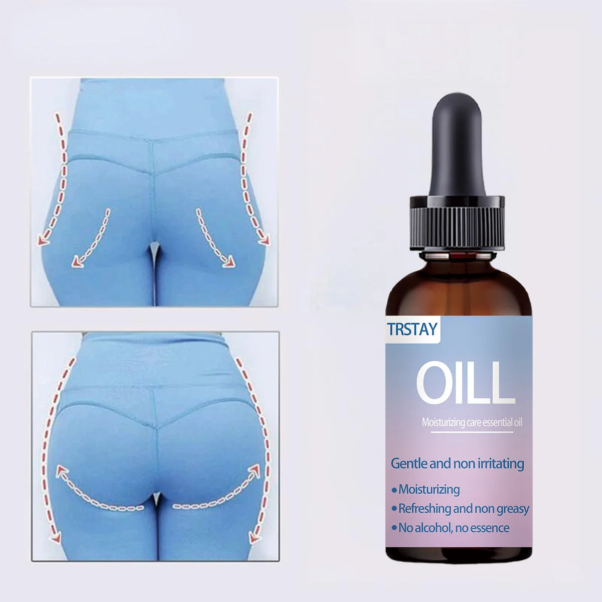 Bust Butt Enhancement Oil Sexy Lady Hip Lift Up Effective Firm Gentle Body Massage Beauty Big Ass Nourishing Body Care Plump