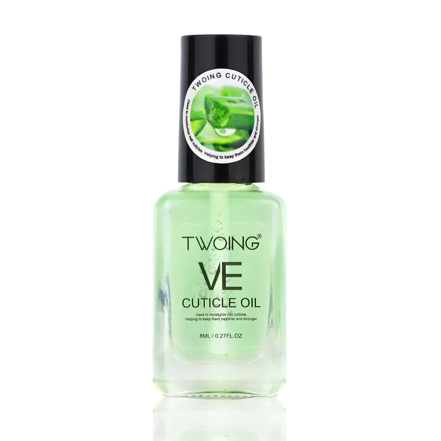 TWOING Vitamin E Nail Care Oils，Nail Cuticle Hydration & Nail Strengthening, Deeply Moisturizing for Healthier,Shinier,Nails 8ML