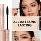 DIAONI Black Waterproof Volumizing Mascara - Sky-High Curl Smudge-Proof Lengthening Long-Lasting Makeup for Eyes
