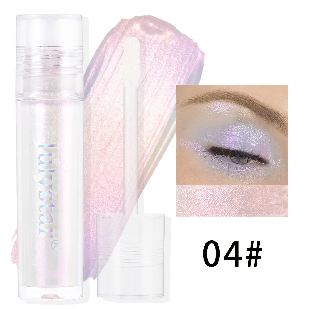 Chameleon Elixir" Liquid Eyeshadow | Optical Color-Shift Effect | Waterborne Dazzle Formula | 1-Color Multichrome Magic