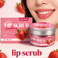 Strawberry Lip Scrub Exfoliating Preventing Drying Cracking Improve Dullness Remove Dead Skin Moisturizing Brightening Lip Care
