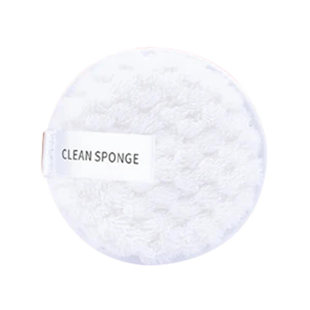1/4pcs Makeup Remover Microfiber Cotton Pad Cosmetics Washable Makeup  Towel Cleaning Sponge Skin Care Tool Washcloth