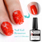 7ml Snowflake Gel Nail Polish UV LED Semi Permanent Milky White Pink Glitter Snow Sequins Gel Nails Art Design Varnish Manicure