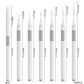 Nails Art Liner Brushes Elongated Lines Striping Drawing Painting  6/9/12/15/18/25mm Nail Design Pen Professional Manicure Tool