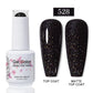 Clou Beaute Glitter Gel Nail Varnishes Winter Color Sparkling Sequins Soak Off UV LED Varnish Nail Art Decoration Base Top Coat