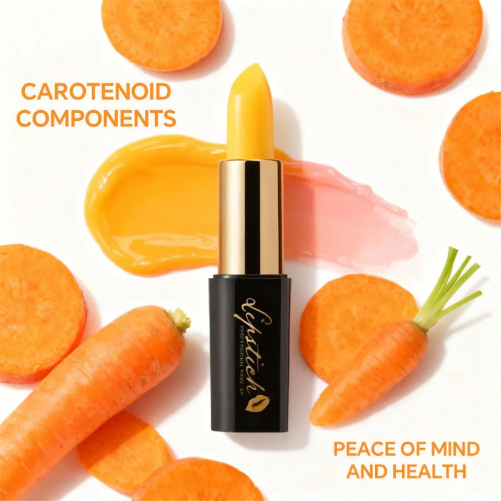 Carrot Vitamin Warming&Moisturizing Lip Balm Moisturizing&Anti cracking Moisturizing Lip Skin Care Product