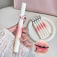 Kakashow Mirror Watery Lip Gloss Iron Brush Head Jelly Lipgloss Moisturizing Lip Tint Lipstick Nature Nude Lips Makeup Cosmetics