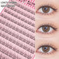 Noglue Eyelashes Natural False Eyelashes DIY Lashe Clusters Glue Strands Eye Lashes  Adhesive Eyelash Artificial Eyelashes
