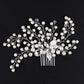 Wedding Comb Head Jewelry Bride Hair Clips Headpiece Crystal Women Tiaras Bridal Hair Accessories Women Hair Ornaments SL