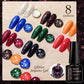 MEET ACROSS 7ml Glitter Gel Nail Polish Shiny Christmas Sequins Winter Color Semi Permanant Soak Off Nail Art Varnish Manicure