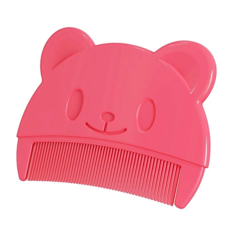 Newborn Cradle Caps Comb Bear Hair Comb Baby Sensitive Skin Soothe Comb