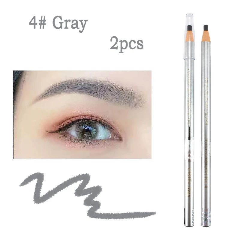 1818 Waterproof Eyebrow Pencil Microblading Permanent Makeup Dermatograph Pencil Peel Off Pull Roll Paper Eyebrow Pencil Set