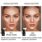 Highlighting&Bronzer Stick Face Brightening Blusher Rouge Concealer Pen Long Lasting Corrector Nose Shadow Contouring Cosmetics