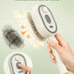 Magic Detangling Hair Brush Anti Frizz Electric Spray Air Cushion Self Cleaning Rechargeable Red Light Hair Detangler for Women