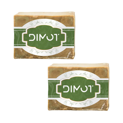 DIMOT Handmade Olive Oil Soap Bar 200g - Natural Plant-Based Laurus Nobilis & Olea Europaea Fruit Oil for Face, Body, Hand