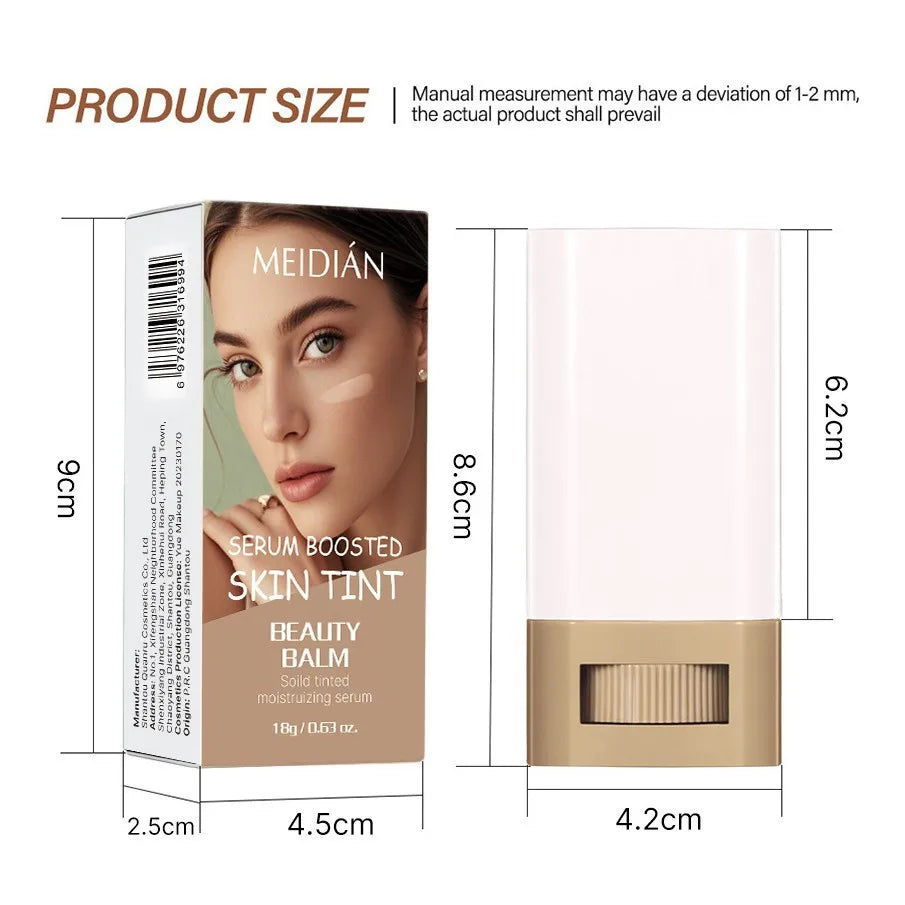 Concealer Foundation Stick Is Moisturizing Delicate And Evens Skin Tone Waterproof Long Lasting And Light Makeup Effect