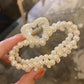 Pearl Claw Clips Crab Geometric Hairpins For Women Girl Korean Bow Hollow Hair Accessories Bath Clip Headwear Barrettes