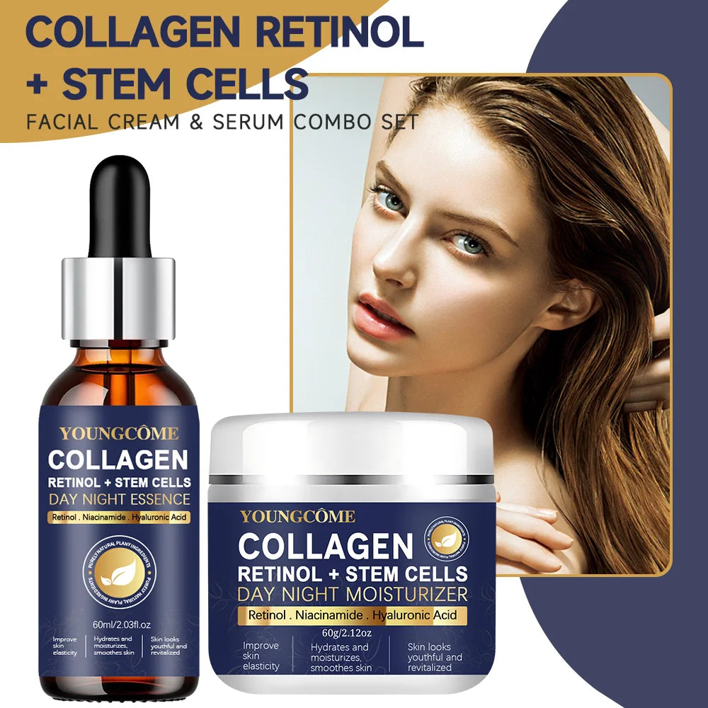 YOUNGCOME Neck and face  set night cream for women anti aging retinol Anti Aging Face Lifting Nourishing Repair Collagen