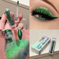 Chameleon Liquid Eyeshadow Eyeliner Sparkling Liquid Eye Shadow Metallic Shining Eye Shadow Liner Makeup Green Purple Silvery