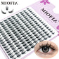 160 Bunches Mink Eyelashes 3D Natural Wispy Russian Volume Individual Eyelash DIY Eyelash Extension Makeup Tool Lashes Wholesale