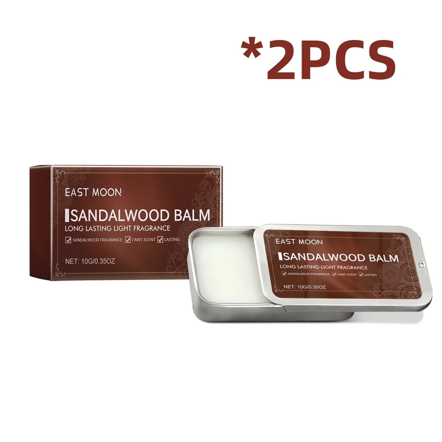 Men Sandalwood Balm Series Lasting Scent Keep Fresh Dating Flirting Improve Temptation Portable Body Light Fragrance Solid Balms