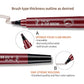 4 fork microblading eyebrow pencil waterproof eyebrow pencil natural long-lasting eyebrow makeup five colors