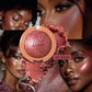 4 Color Highlighter Pearlescent Baked Brightening Blush Powder Cheek Tint Blusher Contour Highlighter Face Shadow Shimmer Rouge