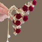 1Pcs Fashion Antique Roses Hair Claws For Women Hair Accessories