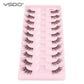 YSDO 5/10 Pairs Half Lashes Cat Eyelashes Soft Natural Clear Band False Lashes Natural Wispy Faux 3d Mink Eyelashes Makeup Tools