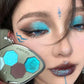 Girlcults Makeup Pressed Glitter Eyeshadow Palette Shimmer Matte Chameleon 4 Color Long Lasting Eye Shadow Cosmetics Full Set