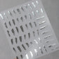 1pcs White 5D Pearl Lace Wave Lines Nail Art Stickers Elegant Exquisite Nail Decoration Decals DIY Self Adhesive Transfer Slider