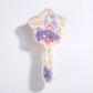 New Cartoon Air Cushion Massage Comb Star Shape Sequins Quicksand Anti-knot Combs for Baby Kids Comb for Curly Hair